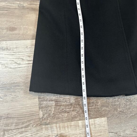 Forecaster of Boston Wool Long Coat Black Button Front Classic Vintage USA M - Picture 7 of 7